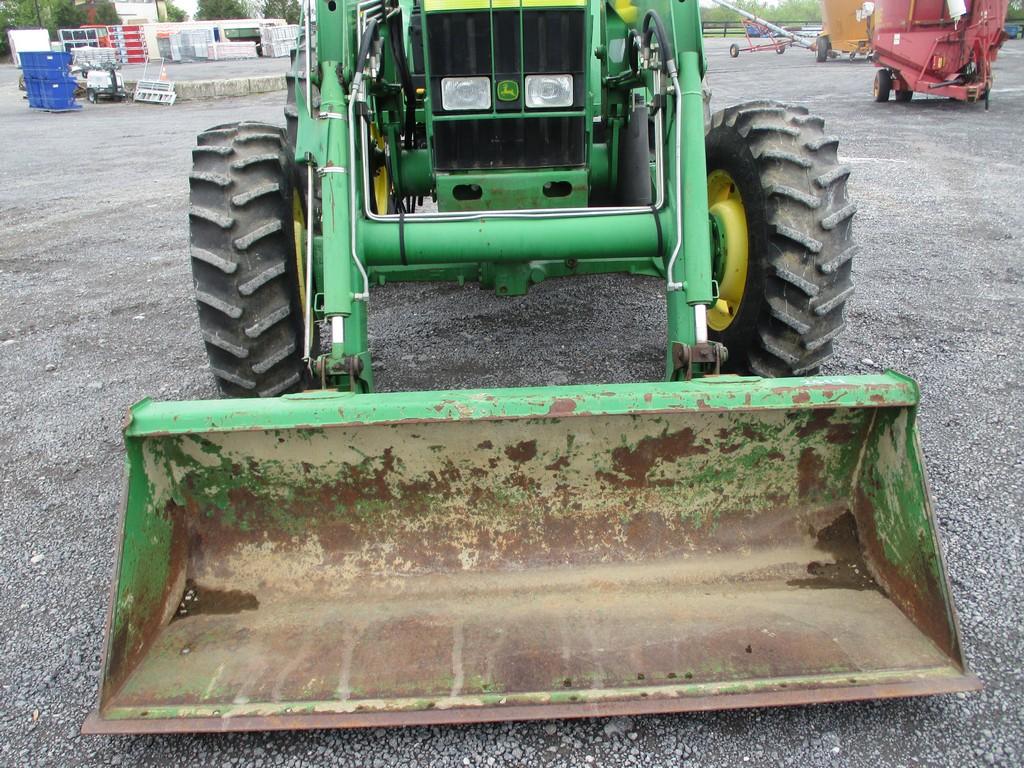 JOHN DEERE 6403 TRACTOR W JD 542 LOADER