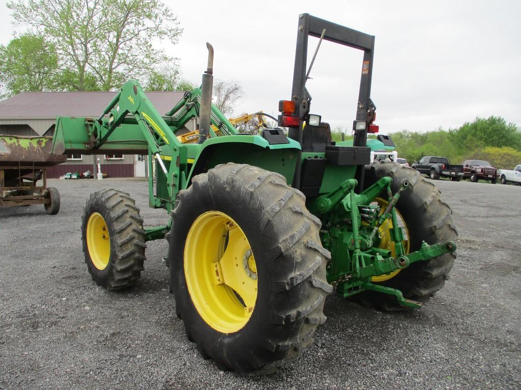 JOHN DEERE 6403 TRACTOR W JD 542 LOADER