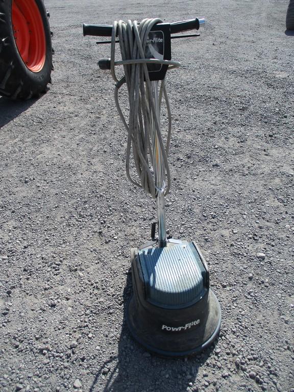 POWER-FLITE FLOOR SCRUBBER