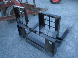 WALK TROUGH 48" SS PALLETS FORKS UNUSED