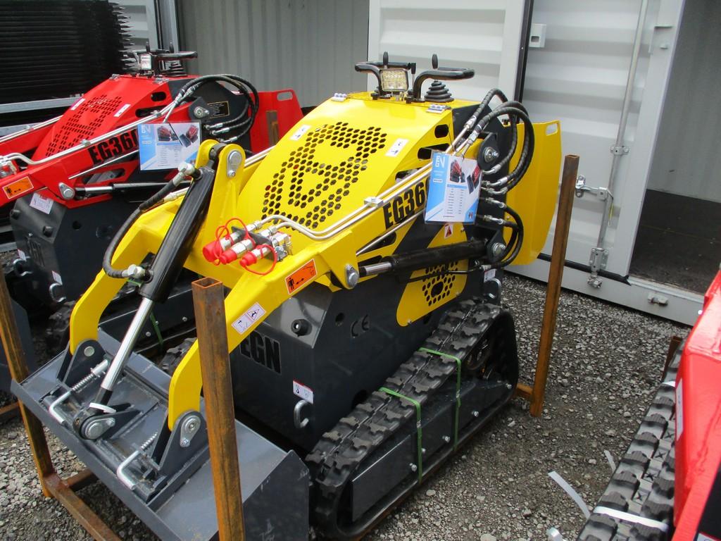 EGN EG360 MINI TRACK LOADER YELLOW