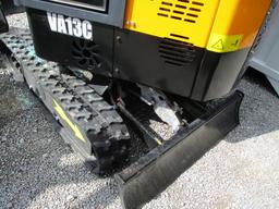 MIVA VA13C MINI EXCAVATOR YELLOW