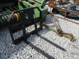 KC SKIDSTEER PALLET FORK