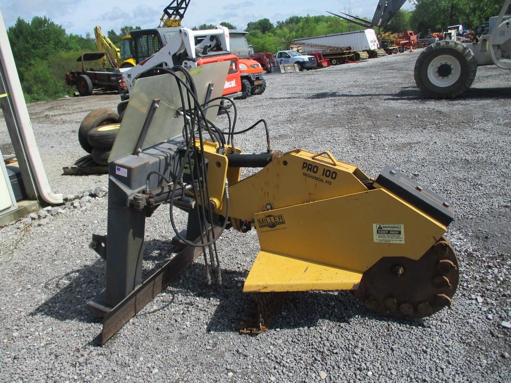 MILLER PRO 100 3PT STUMP GRINDER