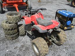 SMALL 4-WHEELER W EXTRA TIRE