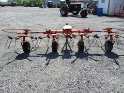 KUHN 4 BUCKET 12' TEDDER