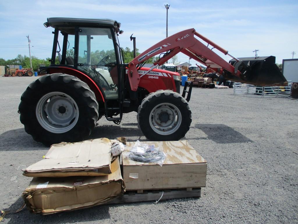 MASSEY FERGUSON 3645 TRACTOR W LOADER