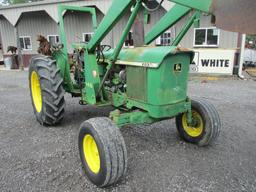 JOHN DEERE 2030 TRACTOR W JD 145 LOADER