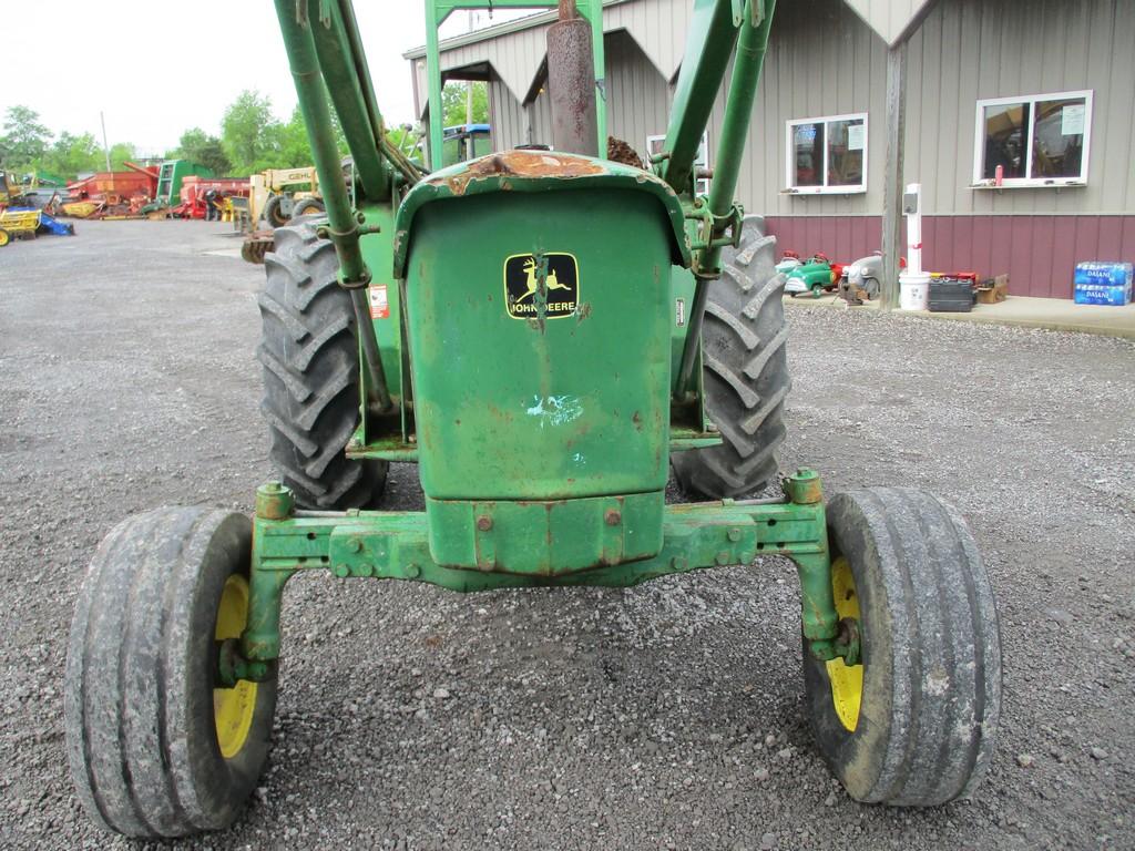 JOHN DEERE 2030 TRACTOR W JD 145 LOADER