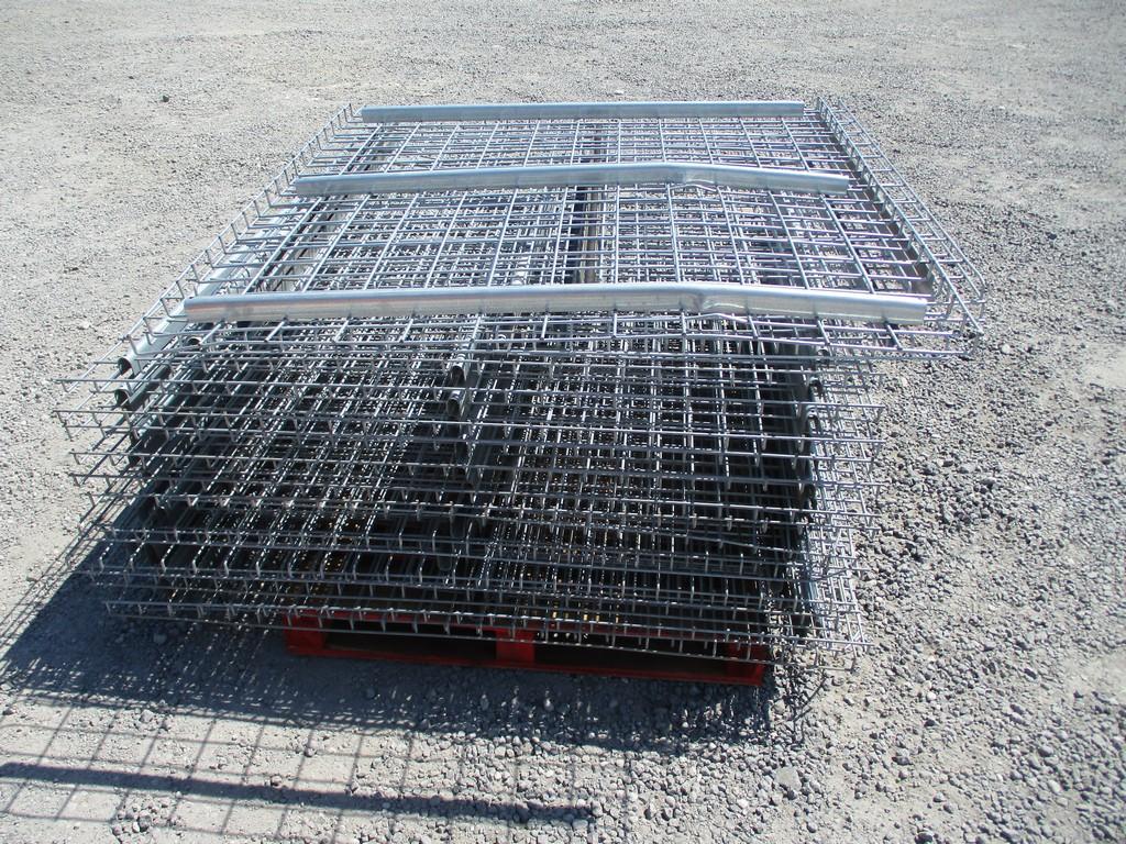 10 SECTIONS OF PALLET RACKING