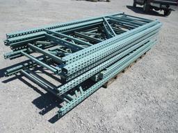 10 SECTIONS OF PALLET RACKING