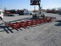 1) 20' ROUND BALE HAULER BED