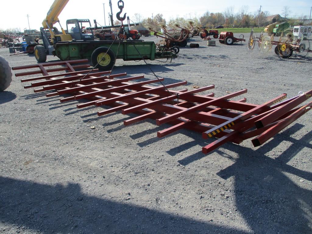 1) 20' ROUND BALE HAULER BED