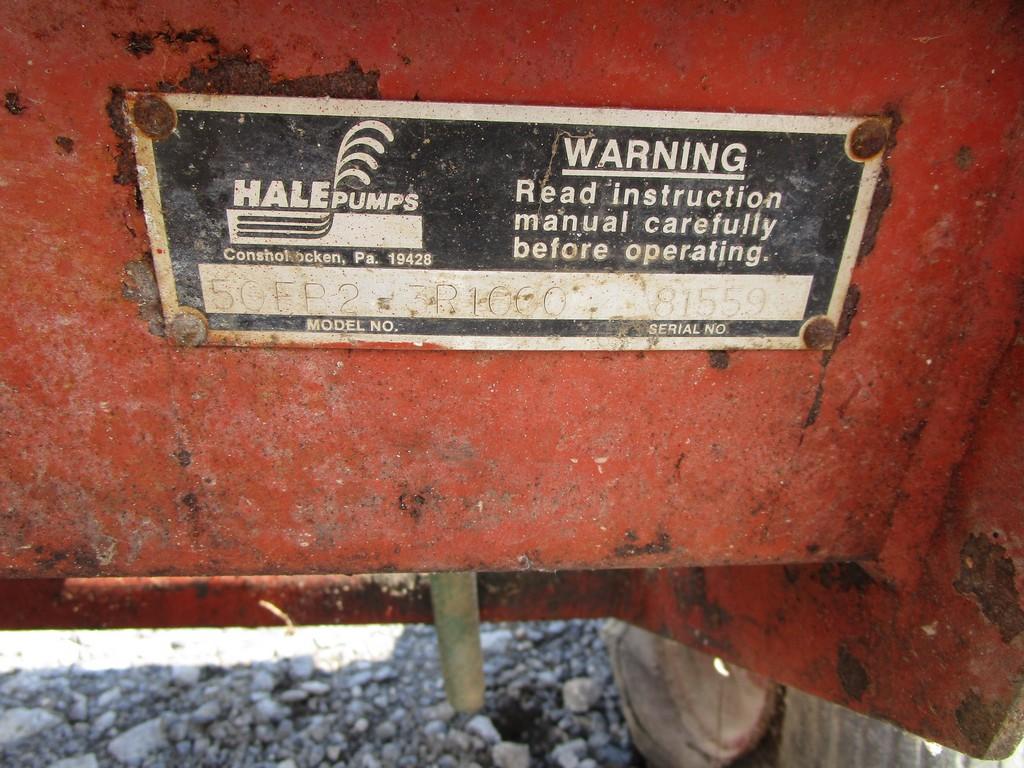 HALE IRRIGATION PUMP