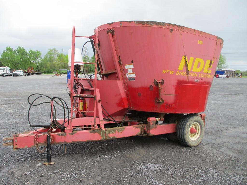 NDE 500 VERTICAL MIXER W SCALES