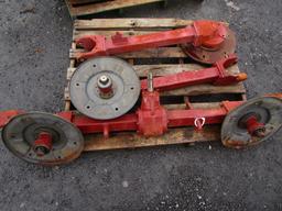 PALLET OF TEDDER PARTS