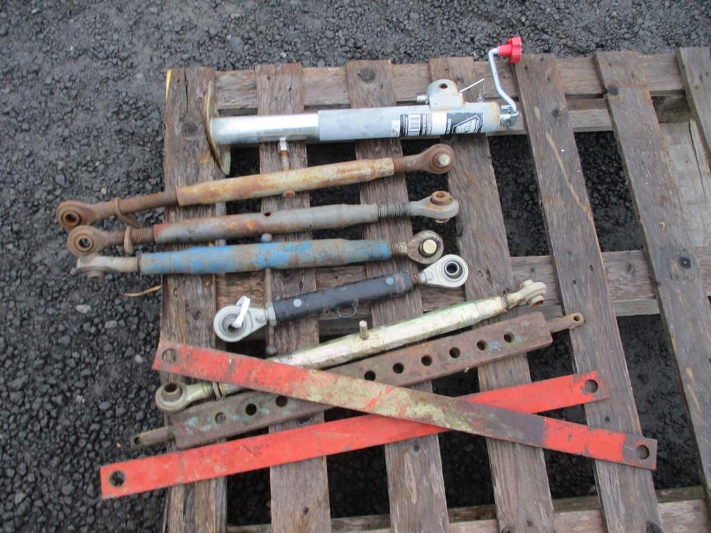 PALLET OF TOPLINKS, SWAYBARS AND JACK