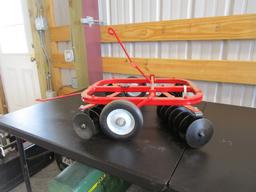 RED DISC FOR PEDAL TRACTOR