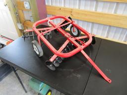 RED DISC FOR PEDAL TRACTOR