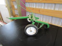 JOHN DEERE 2X PLOW FOR PEDAL TRACTOR