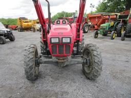 MAHINDRA 7060 TURBO TRACTOR W LOADER