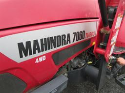 MAHINDRA 7060 TURBO TRACTOR W LOADER