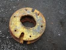 2) JOHN DEERE WHEEL WEIGHTS