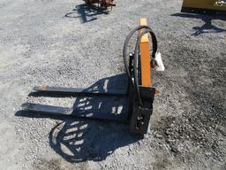 WOLVERINE UNUSED HYD SKIDSTEER PALLET FORKS