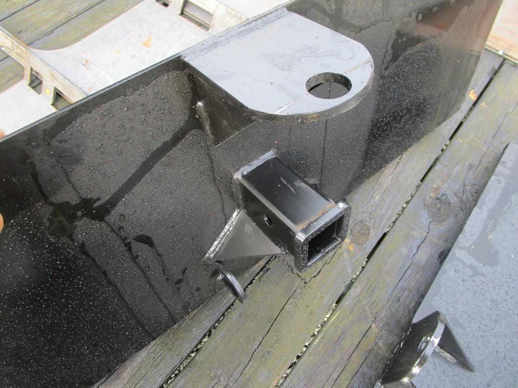 2)Solid Full Weldable Quick Attach Blank Plates.