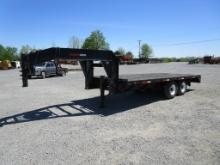 OKLAHOMA 1997 GOOSENECK TRAILER W COFO