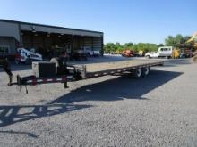 2004 PJ 24' BUMPER HITCH TRAILER W TITLE