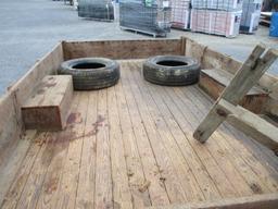 SINGLE AXEL FARM/FENCE TRAILER