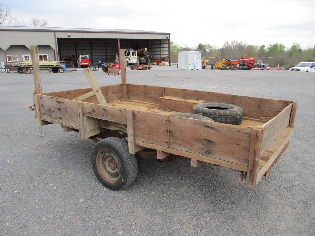 SINGLE AXEL FARM/FENCE TRAILER