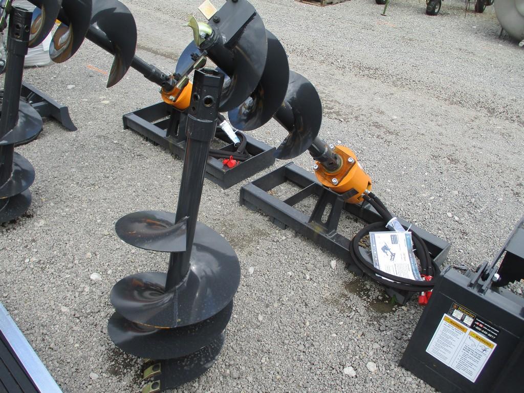 1) WOLVERINE SKIDSTEER PHD W 2 AUGERS