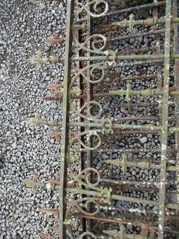 60' OF IRON FENCE