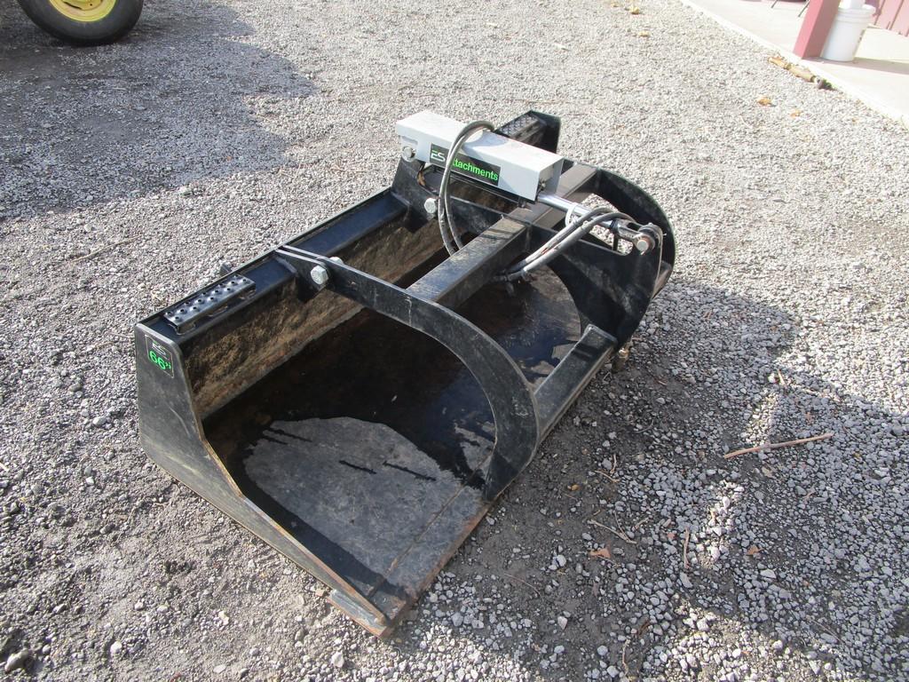ES 66" SKIDSTEER GRAPPLE BUCKET
