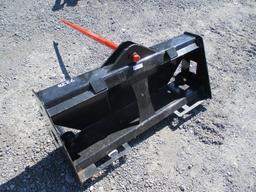 SKIDSTEER MOUNT BALE SPEAR