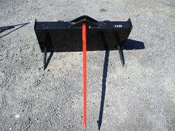 SKIDSTEER MOUNT BALE SPEAR