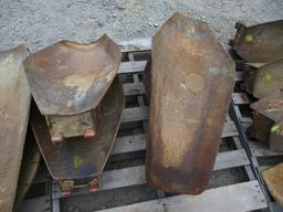 5) SETS OF BRADCO SPADES