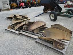 5) SETS OF BRADCO SPADES
