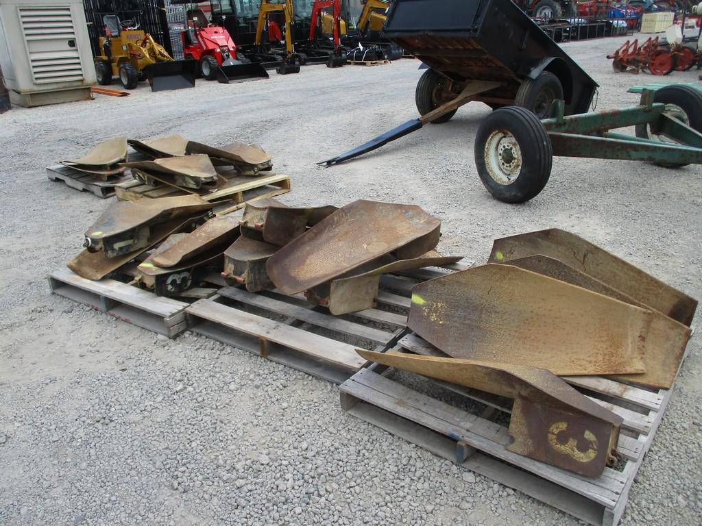 5) SETS OF BRADCO SPADES