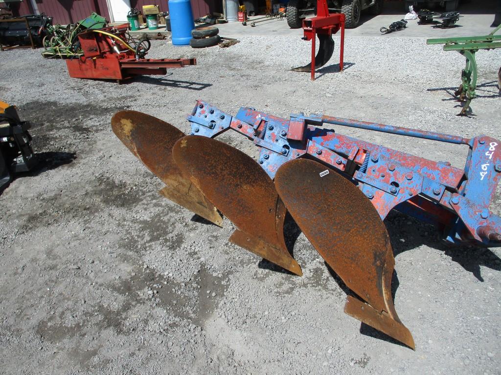 BLUE 3PT 3 BOTTOM PLOW