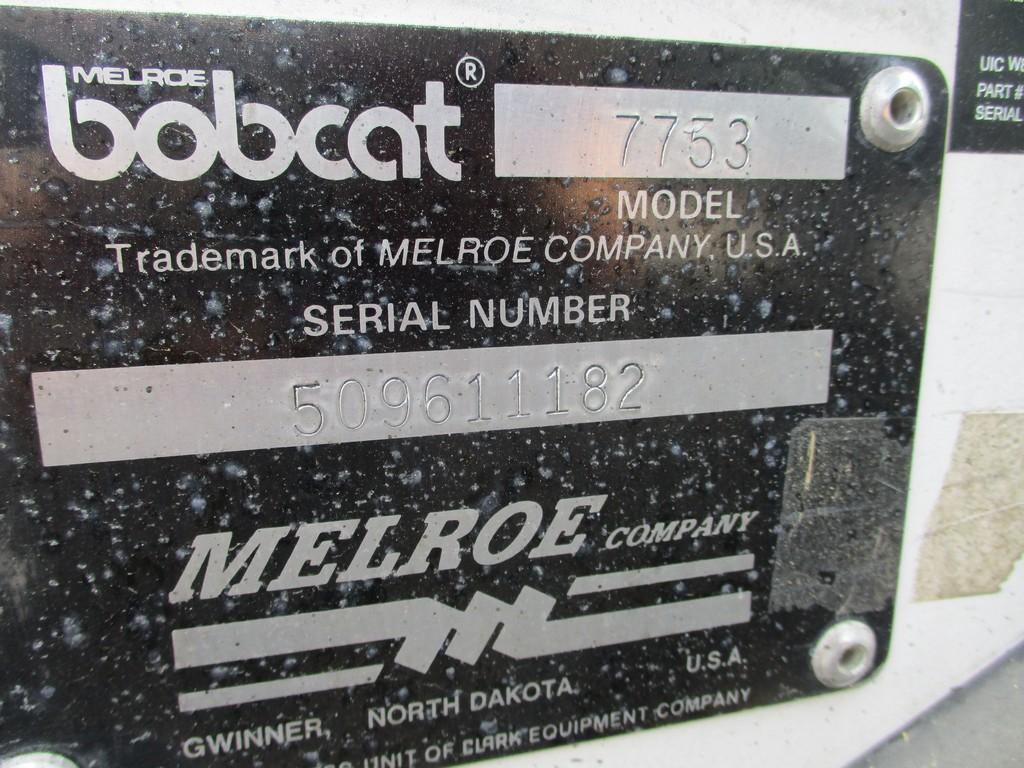 BOBCAT 7753 SKIDSTEER