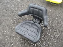 UNIVERSAL BLACK TRACTOR SEAT