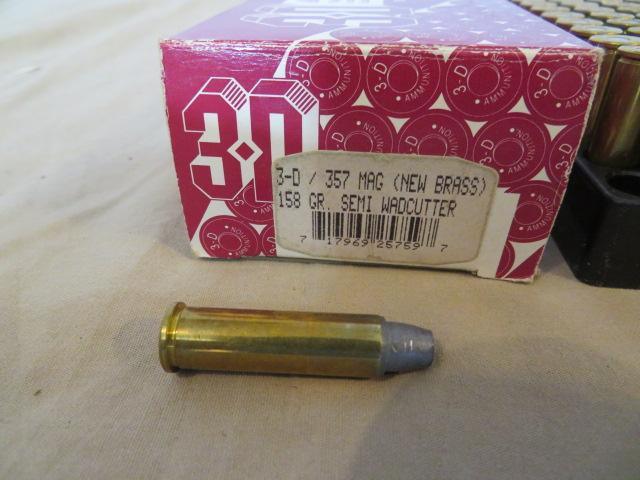 .357 Mag ammo - 100 rnds.