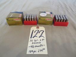 .38 Spl+P ammo - 40 rnds.