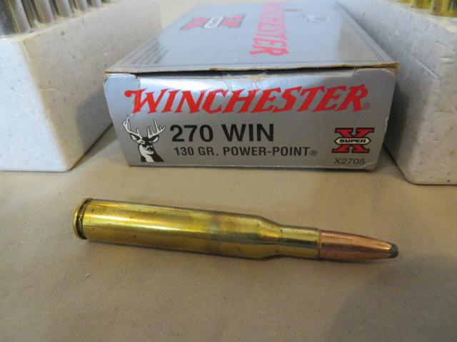 .270 Win. Ammo - 59 rnds.