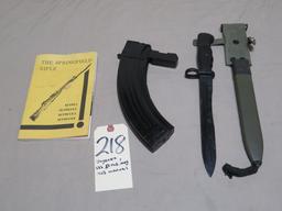 SKS mag, Bayonet, 1903 book