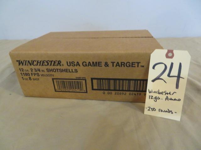 Winchester 12 ga. ammo - 250 rnds.