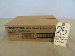 Winchester 12 ga. ammo - 250 rnds.